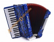 E. Soprani 34 key 72 bass accordion